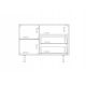 Komoda 1D2SZ ROYAL 107x80x41