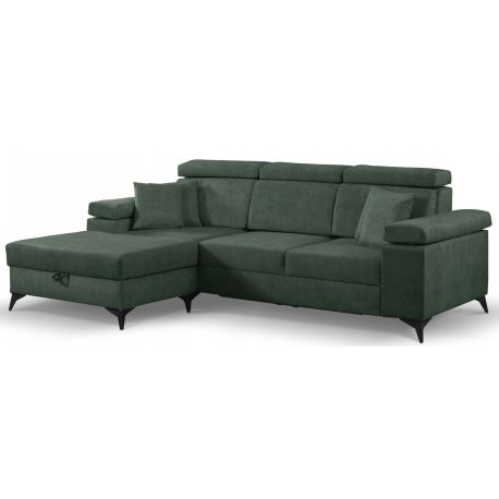 Narożnik z funkcją spania SIENA 1 254x93x170 do salonu pokoju