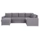 Narożnik z funkcją spania ORION 2 323x89x156 do salonu