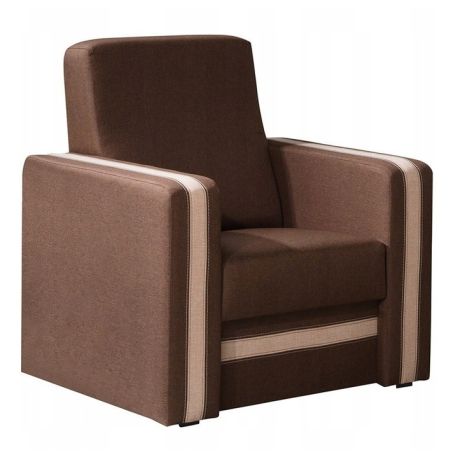 Fotel POSEJDON CIEMNY 82x88x80 do salonu pokoju sypialni