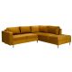 Narożnik DELLA VELVET 235x85x212 do salonu pokoju sypialni