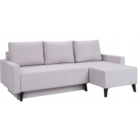 Narożnik z funkcją spania BELLAGIO 2 AURA 23 225x88x140 do salonu pokoju