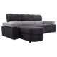 Narożnik z funkcją spania TOM 252x98x175 do salonu